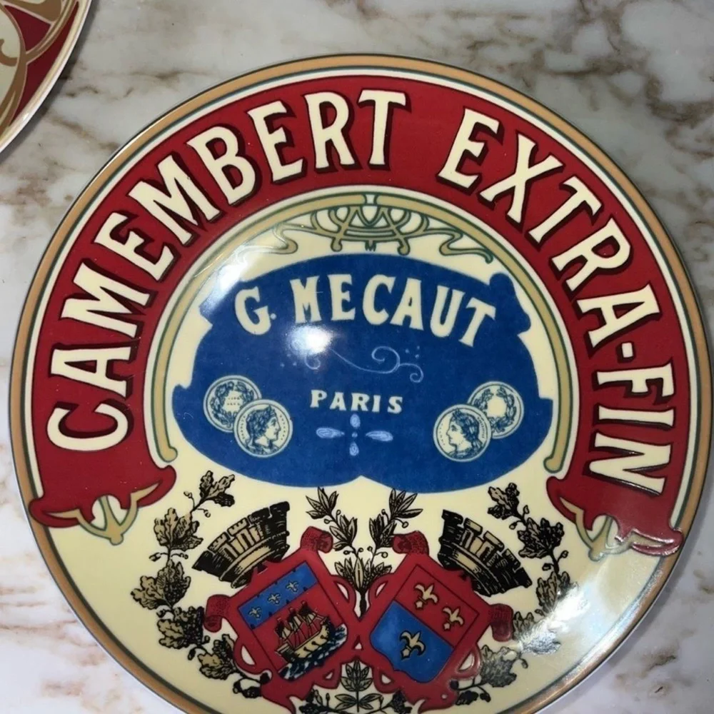 Vintage Bia Camembert 8 Inch Plates Set of 4 - Picture 5 of 6